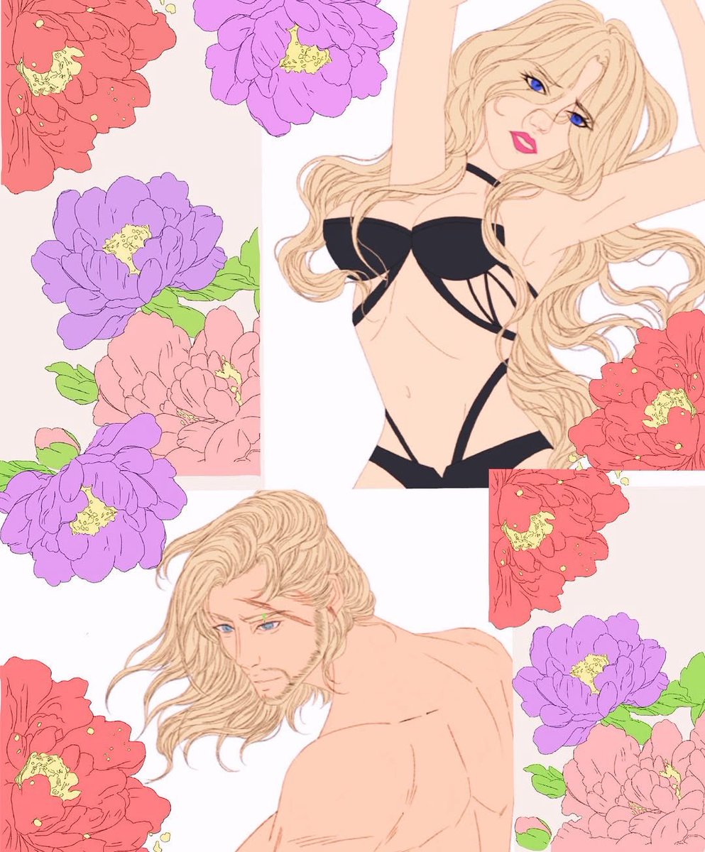 Nereideondine's tweet photo. Sprint 🌺🩷 #finalfantasy #finalfantasyart #ffxiilovers #ff12 #finalfantasy12 #finalfantasyxii #basch #baschfonronsenburg #gabranth #noahfonronsenburg #fanart #chantalvonrosen #roseofdalmasca #flowerbombffxii #nereidebnargindalmasca #blossomroseffxii #nereidebnargin #drawing https://t.co/mhybmoUWa5