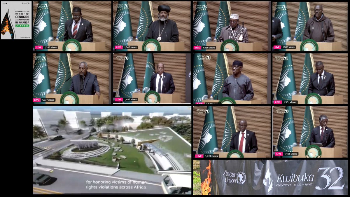 AUC_PAPS's tweet image. Press Release: Honouring the #Past, Protecting the #Future — The @_AfricanUnion commemorates 32 years since the 1994 Genocide against the Tutsi

🔗 peaceau.org/en/article/hon…

#Kwibuka32 #NeverAgain #AfricanUnion