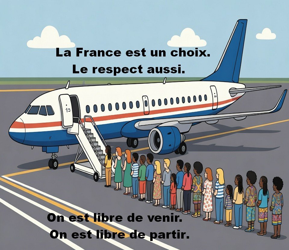 luckasdelille59's tweet image. La France attire.
Mais elle ne retient personne.

Quand on choisit un pays,
on en accepte aussi les règles.

 La liberté, ça marche dans les deux sens.

#France #Respect #Liberté #Choix #Réflexion
