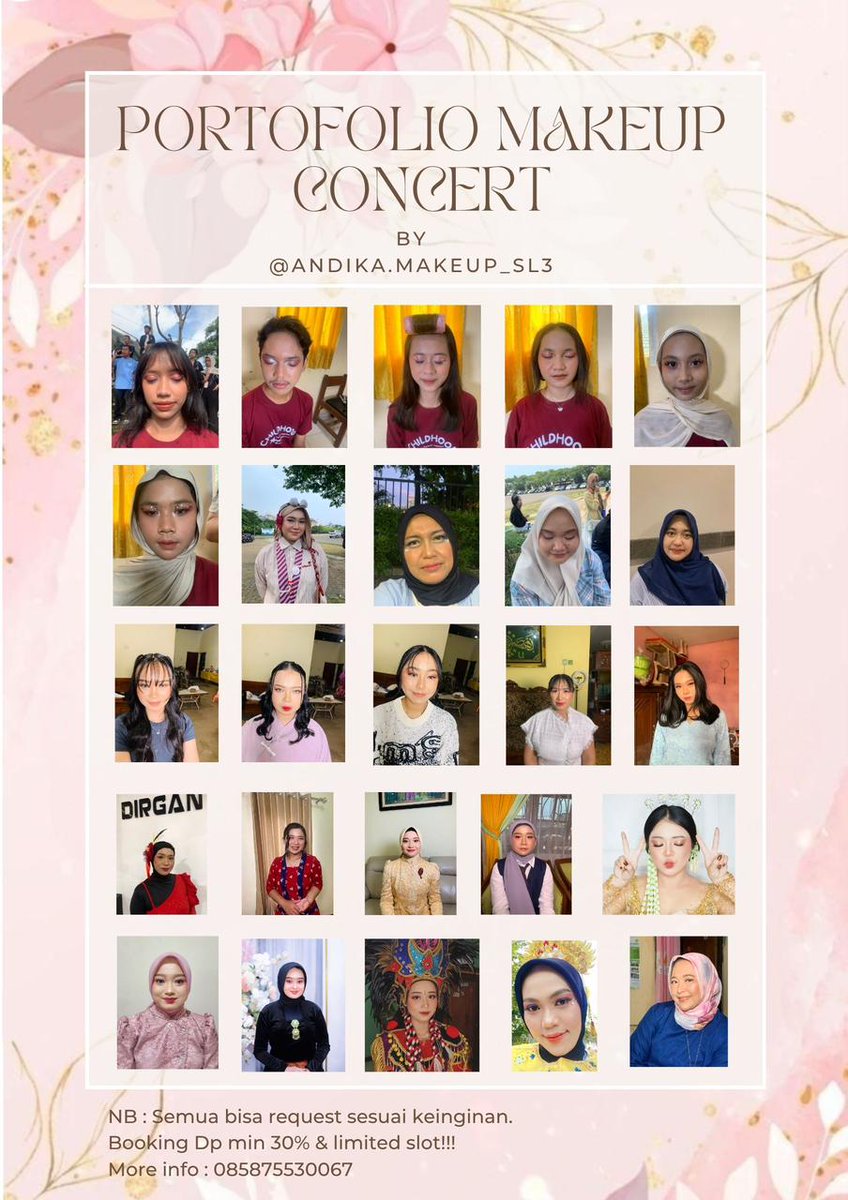 Andika // Jasa Makeup Konser tweet media