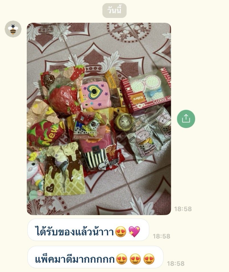 Zyuiovis's tweet photo. รีวิวจากลูกค้าทางบ้านเขียว💚
ขอบคุณสำหรับออเดอร์ค่ะ🙇🏻‍♀️♥️

#memelatereview https://t.co/McCQQc2PrW