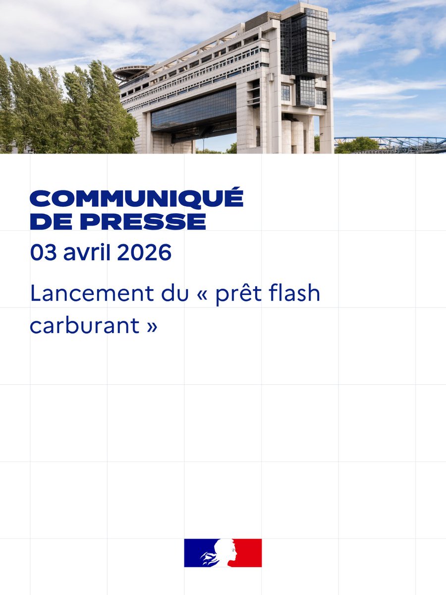 Ministère de l'Économie et des Finances tweet media