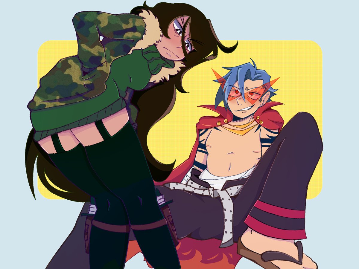 Trash_Dolly's tweet photo. I'm cringe but I'm free

#Ocxcanon #Kamina #Yumeshipp #GurrenLaggan #TTGL https://t.co/nZXfcBO46v