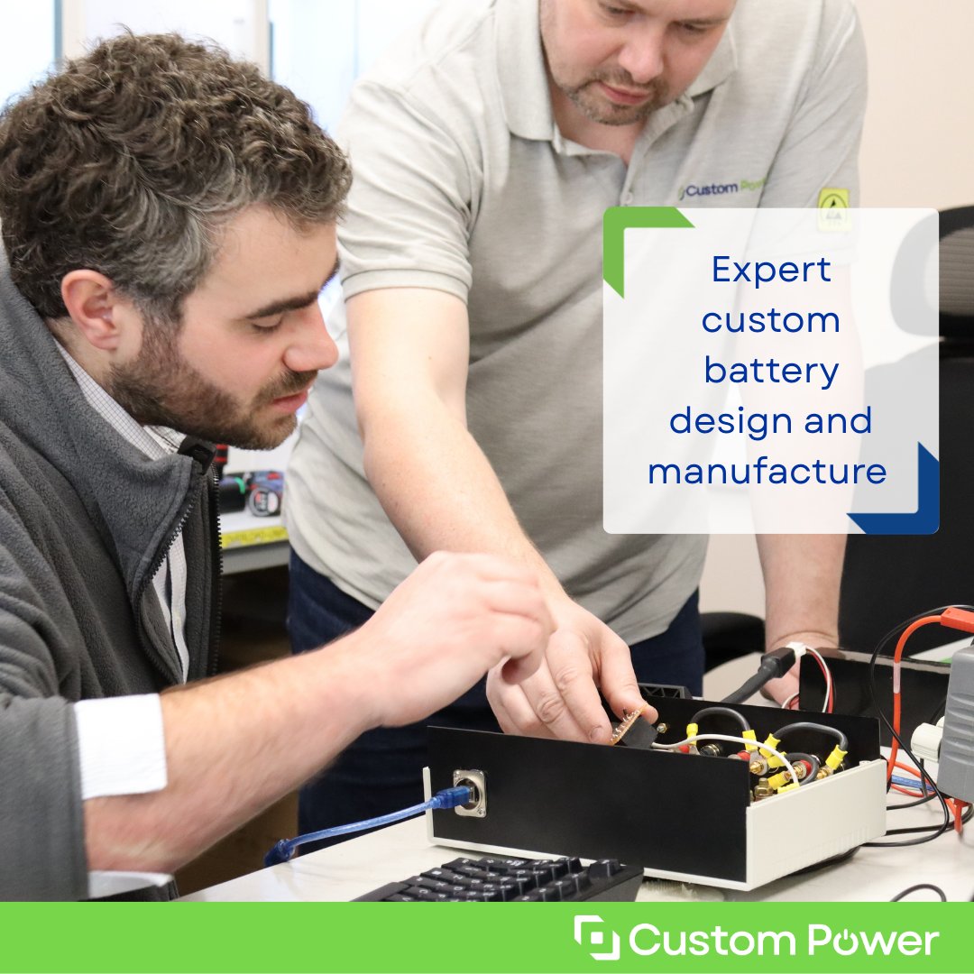 _CustomPower's tweet image. Design is only part of the challenge. Execution matters. We support the full lifecycle of a battery solution from concept development and prototyping through testing, validation, and production. See how: tinyurl.com/CustomPower-Ba…

#CustomBattery #PowerEngineering #PowerSystem