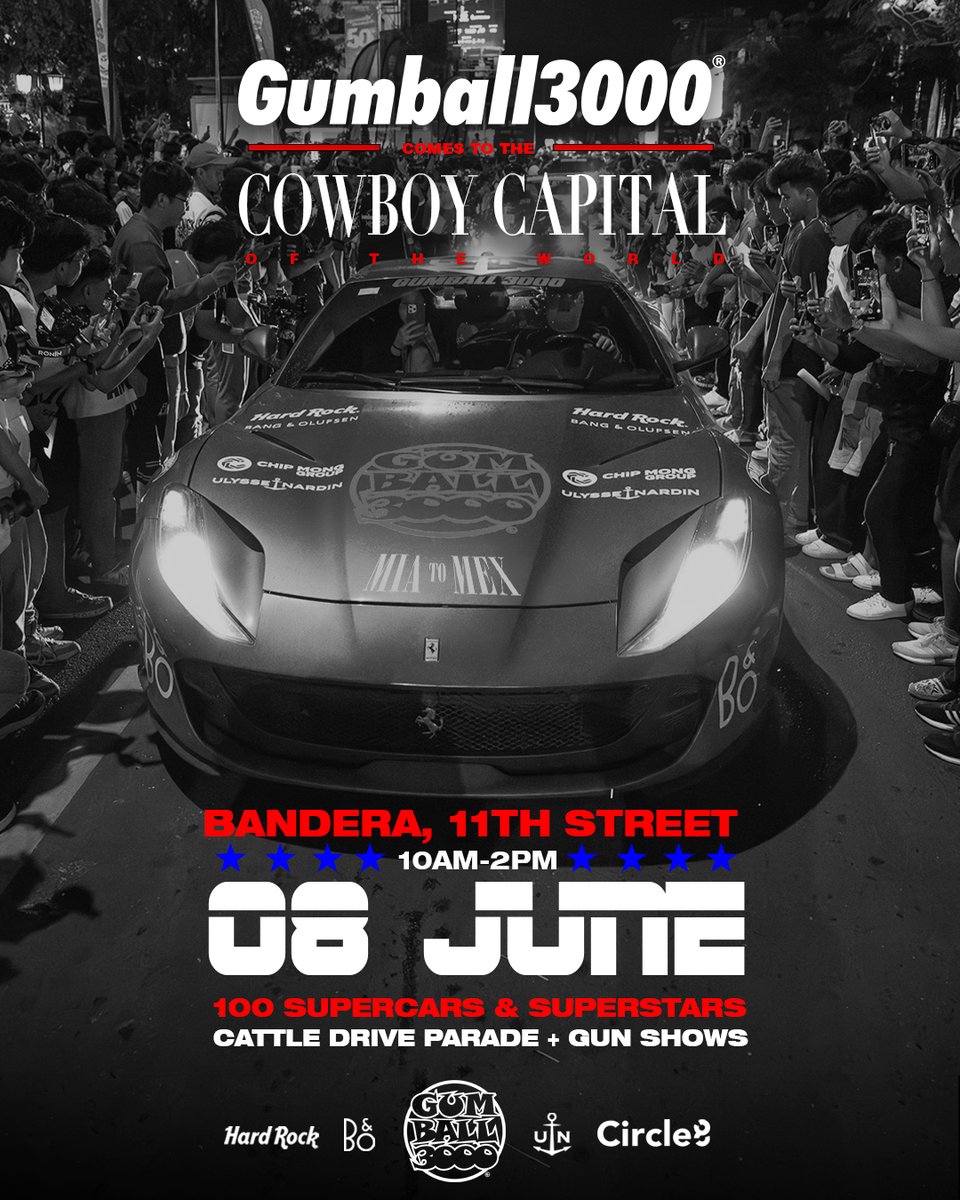 Gumball 3000 tweet media