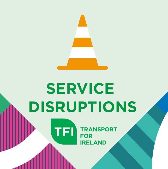 TFIupdates's tweet image. We wish to advise customers that due to road closures as a result of a protest we are experiencing service disruptions including severe delays across the TFI network.

More information: transportforireland.ie/news/service-d…

Plan your journey in advance and check with your transport operator