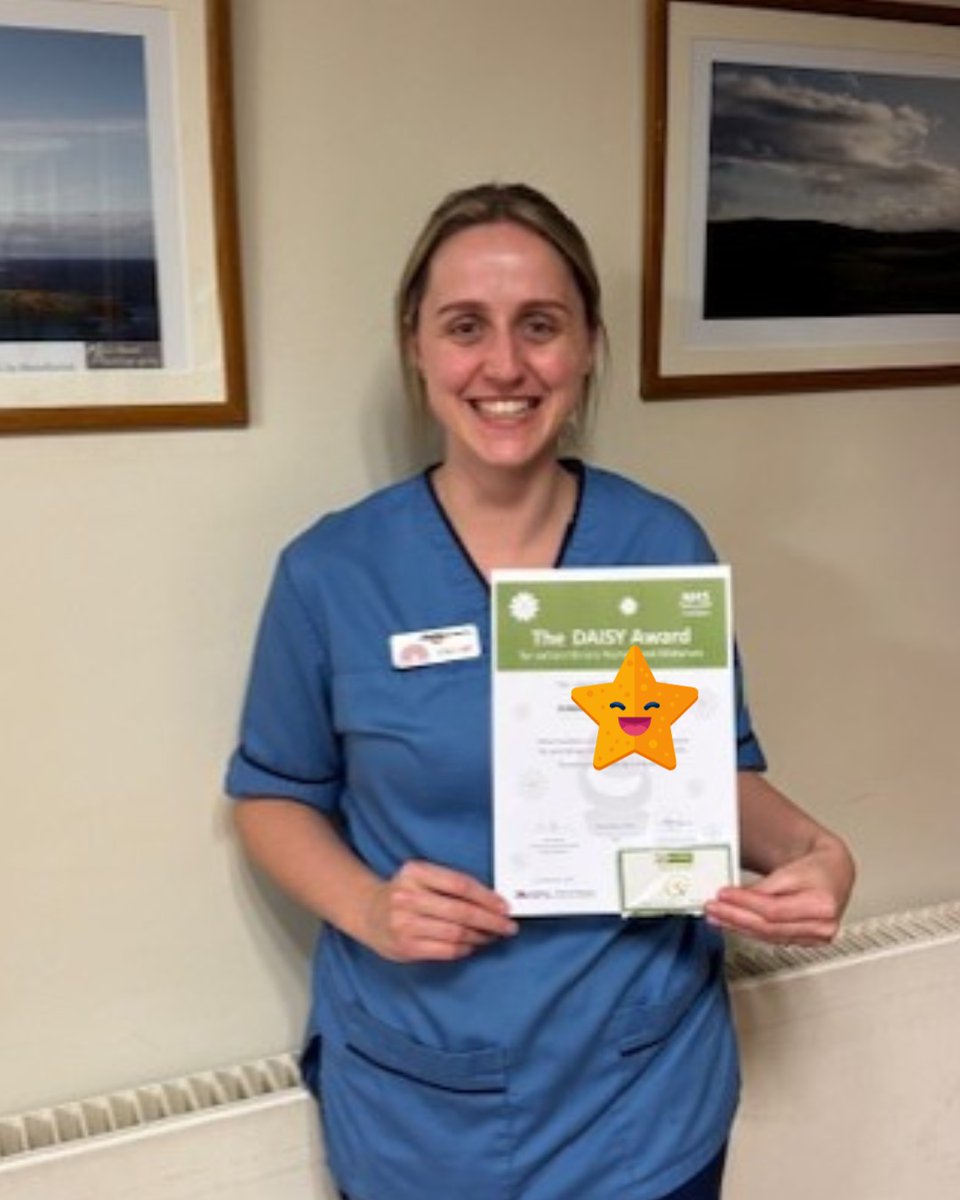 NHSGrampian's tweet image. 🌼 Huge congratulations to Hannah, one of our midwifery colleagues, on being nominated for a DAISY Award!

Thank you for everything you do, Hannah!

#DAISYAward #DAISYNurses #DAISYMidwives #NHSGDAISY #ProudToBeNHSG