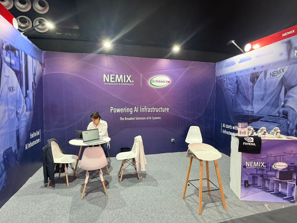NEMIXComputer's tweet photo. Hoy seguimos en #GitexAfrica

Un buen escenario para hablar de lo que realmente necesita la infraestructura IT hoy. ¿Estás en el evento? Te esperamos.

Puedes encontrarnos en el stand 2A-1 https://t.co/F9DiGlfe6r