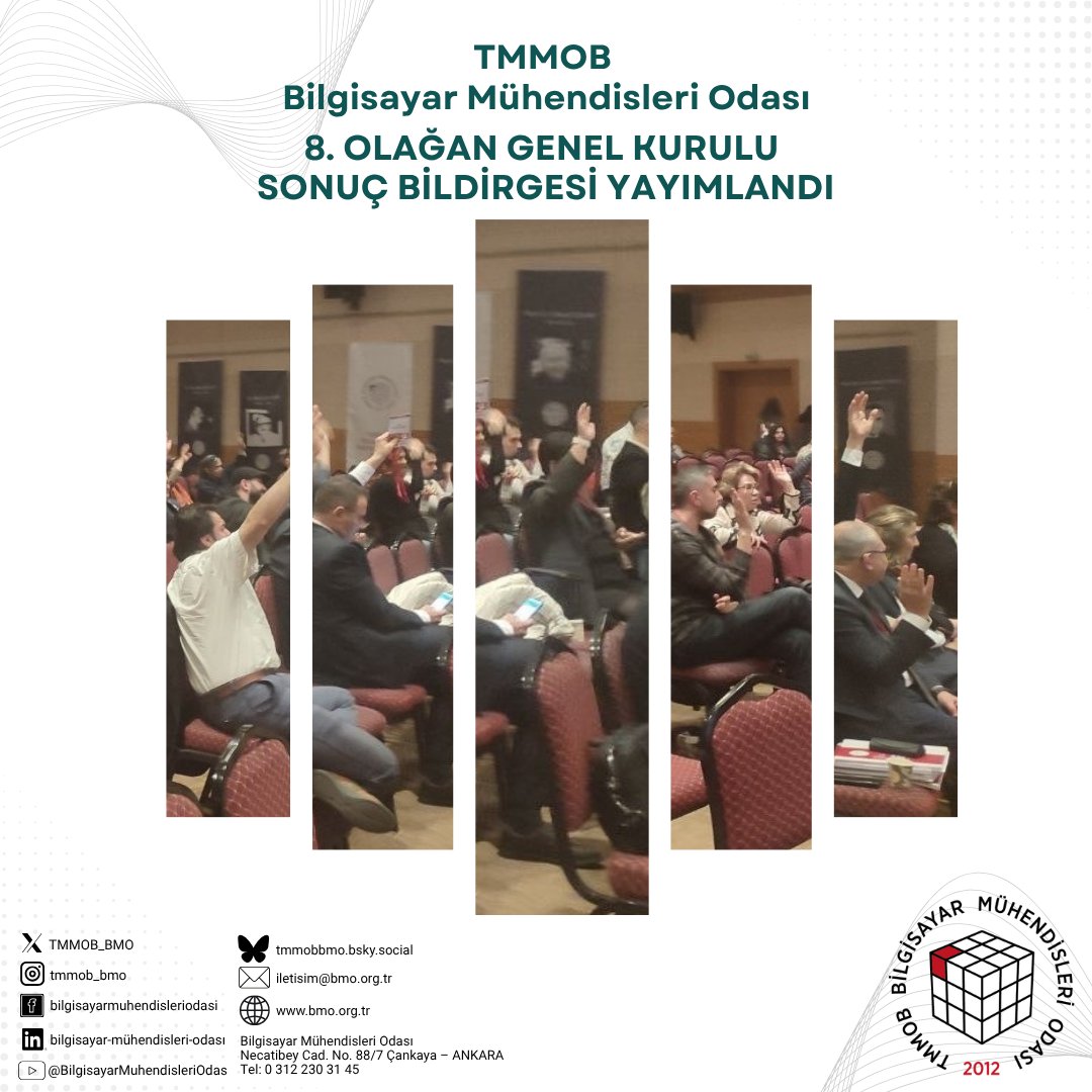 TMMOB Bilgisayar Mühendisleri Odası tweet media