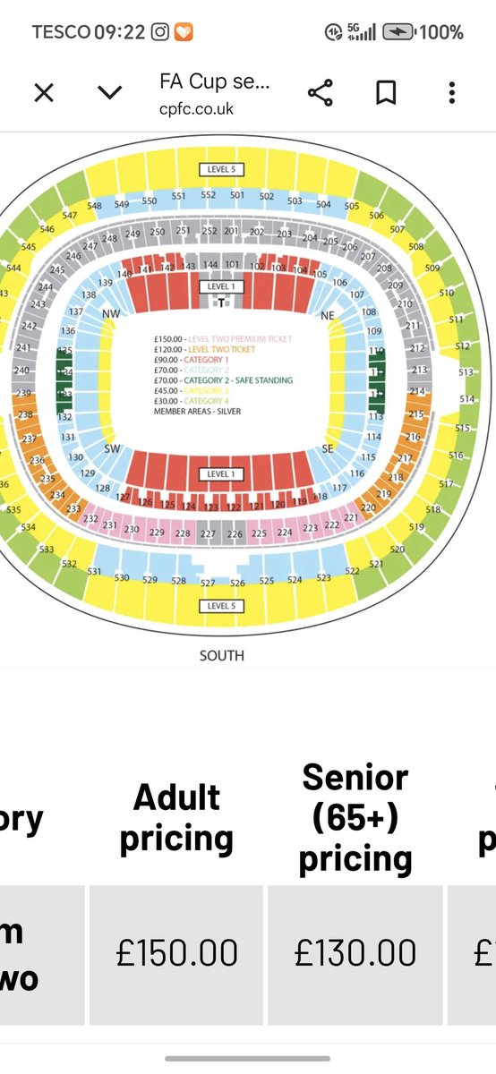 NORTHKOP's tweet photo. @DirtyLeedsPS See last year's prices for tickets https://t.co/H6FwuQCe7X