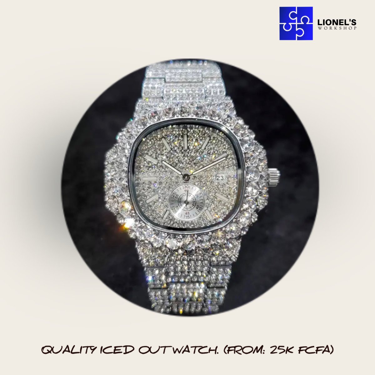 lionelsworkshop's tweet image. Wednesday is ACTIVE at Lionel's Workshop. Order our quality iced out jewelries. Long lasting iced out. 🧩

#lionelsworkshop #icedoutjewelry