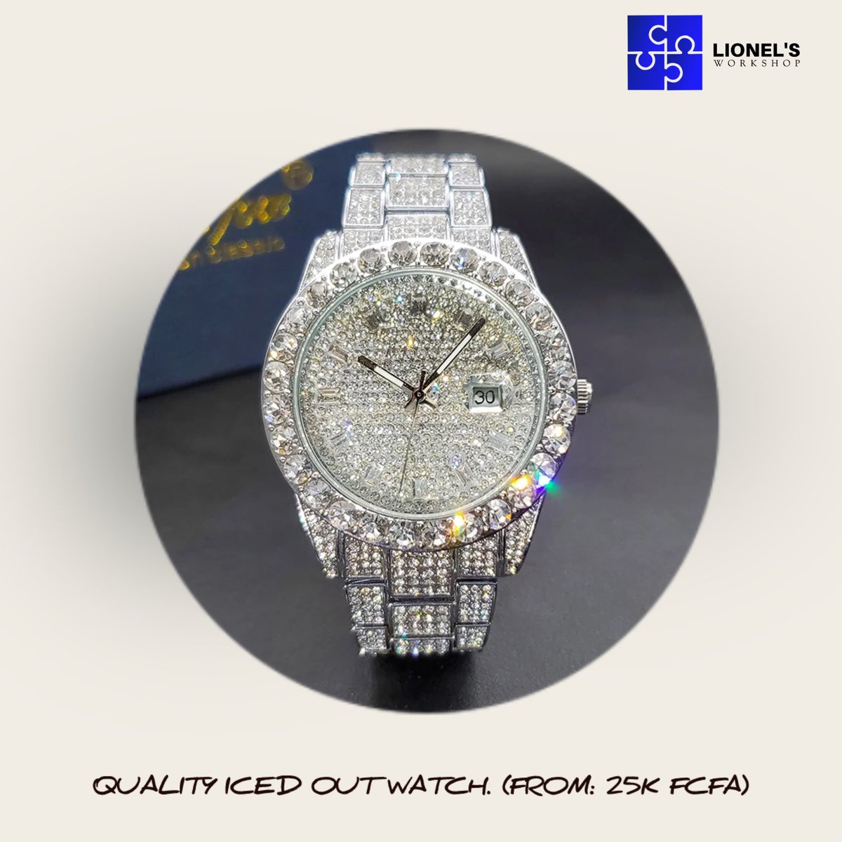 lionelsworkshop's tweet image. Wednesday is ACTIVE at Lionel's Workshop. Order our quality iced out jewelries. Long lasting iced out. 🧩

#lionelsworkshop #icedoutjewelry
