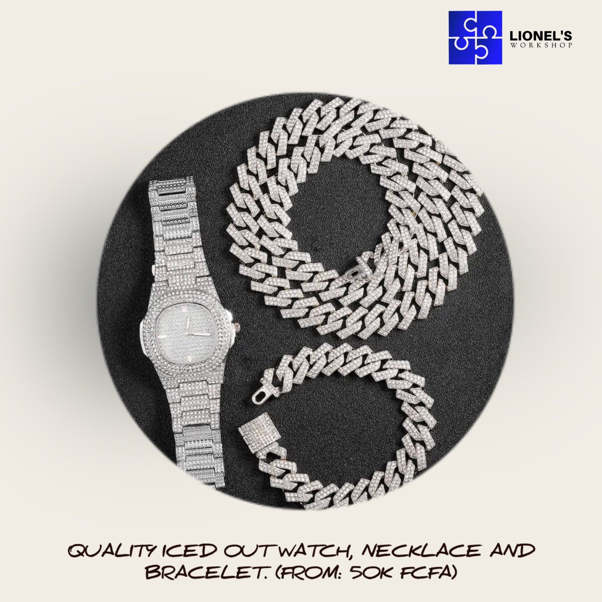 lionelsworkshop's tweet image. Wednesday is ACTIVE at Lionel's Workshop. Order our quality iced out jewelries. Long lasting iced out. 🧩

#lionelsworkshop #icedoutjewelry