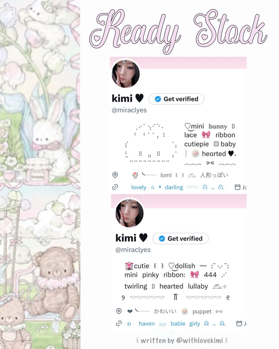 ᨭ ︴KiMi, wording! ♥︎˖ tweet media