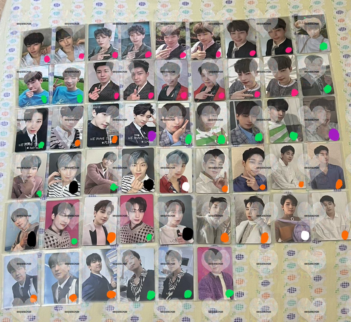 byuliechae's tweet photo. WTS/LFB Seventeen Photocards PC Mostly Mingyu, Wonwoo, DK

Price in php + lsf 
Can ship WW via EMS
Loc: PH 

Prices ea:
Brown - 80
Yellow - 100
Pink - 120
Blue - 150
Green - 200
Orange - 300
White - 500
Black - 700
Gray - 1200
Red - 1500
Violet - 3500

🏷️: #SEVENTEEN #svt #svtbns https://t.co/VZt5EpChA4