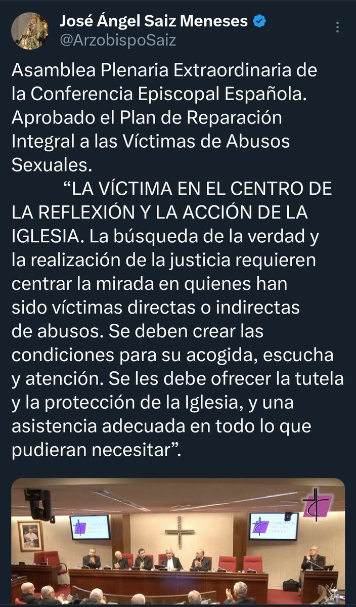 alejandrodazasa's tweet photo. Quiero pensar que no ha sabido encontrar los tuits. Aquí los tiene.
Quizá el problema no es que no existan, sino que no se han buscado ��
@ArzobispoSaiz https://t.co/mJbeZKIGyr