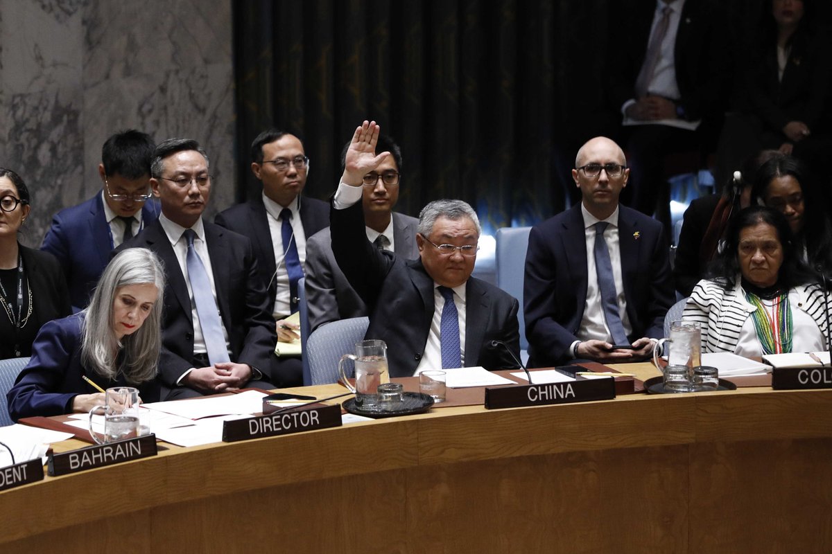 Explanation of Vote by Ambassador Fu Cong on the UN Security Council ...