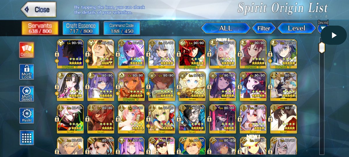 enkichuu's tweet photo. Guys what farming setup would ya'll do w my servants? Last slide is my current setup. It's not the most effective imo https://t.co/058L2lxk9j