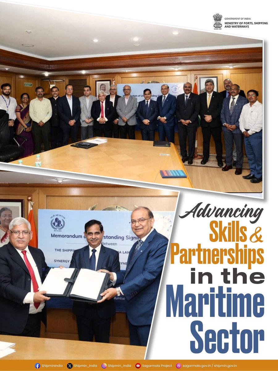 Ministry of Ports, Shipping and Waterways tweet media