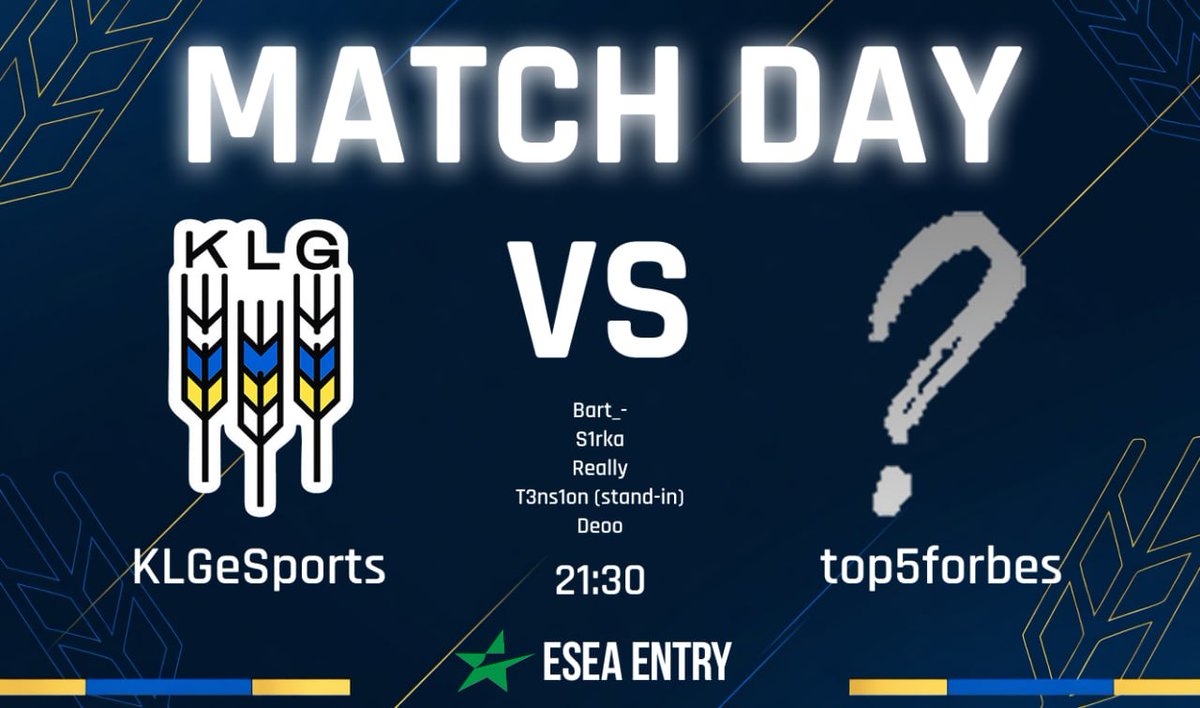 KLGeSport's tweet image. Second game today, against "top5forbes"
Keep pushing guys!!!
#klg #esea #cs2