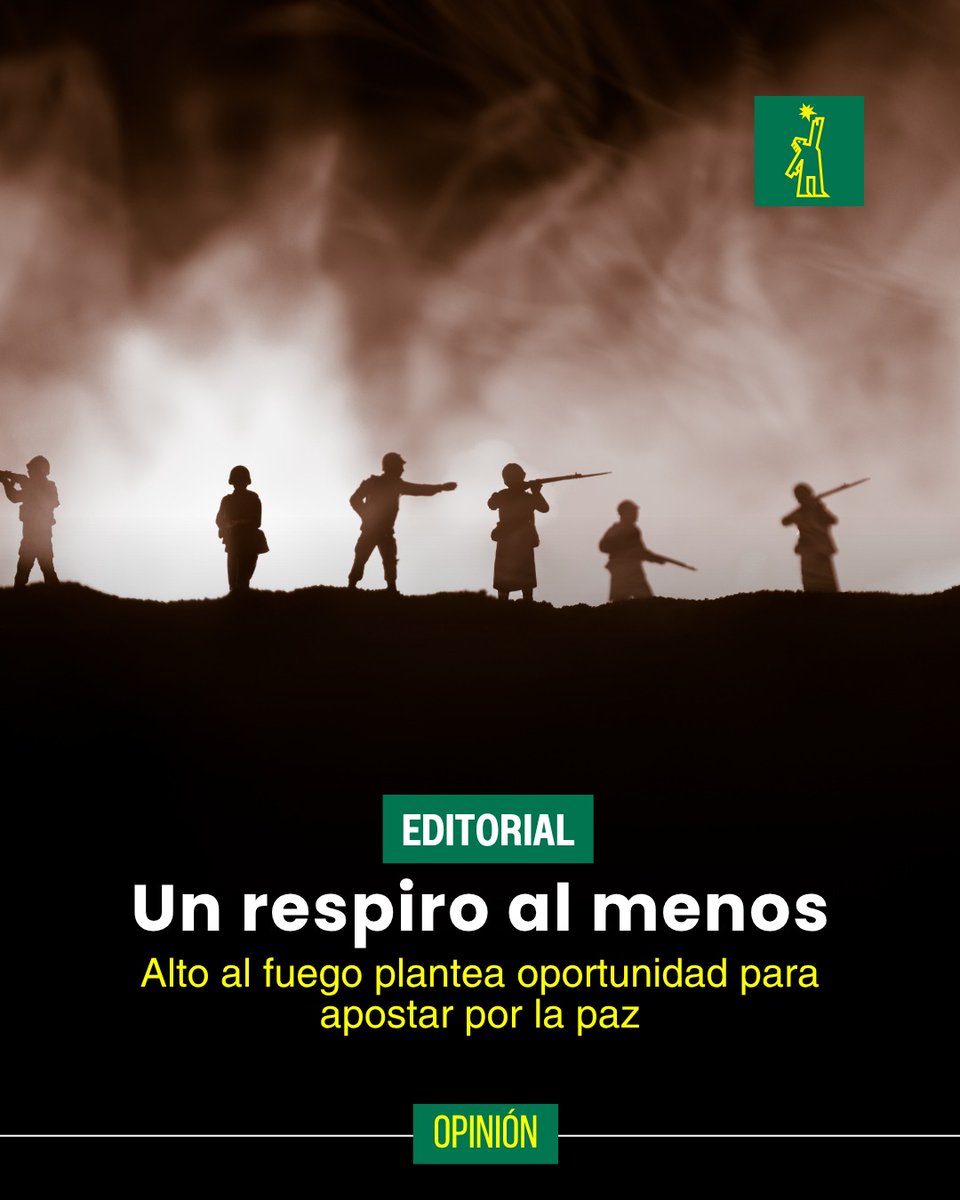 DiarioLibre's tweet image. 🖋 | #EDITORIAL | Al menos hoy no hemos despertado bajo la amenaza de una nueva escalada destinada a arrasar los vestigios de una de las civilizaciones más antiguas de la humanidad. Se ha impuesto la sensatez, por ahora. ¿Hasta cuándo?

🔗 ow.ly/Jjku50YFsec

#DiarioLibre
