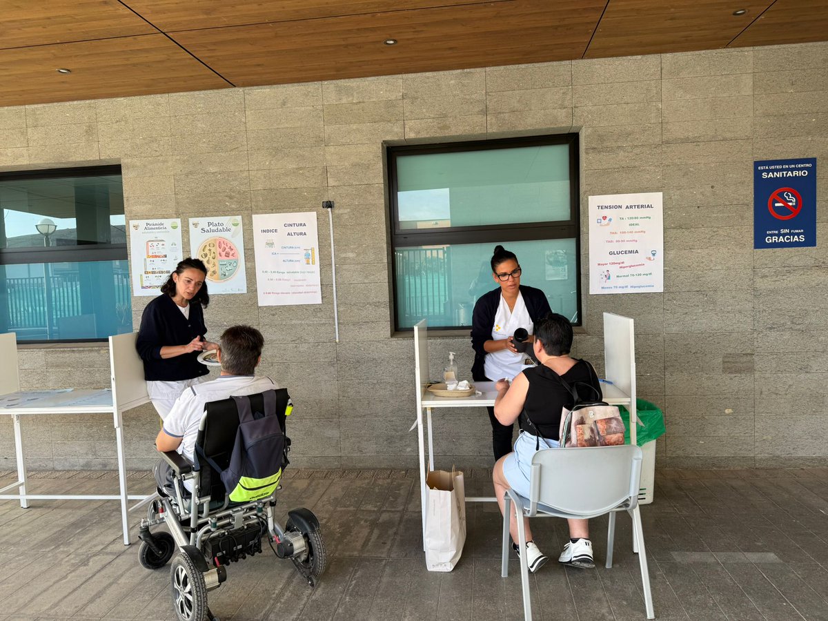 SanidadGobCan's tweet photo. 💙🩺 El Centro de Salud de Arguineguín, perteneciente a la Zona Básica de Salud de Mogán, también se ha sumado a la celebración del #DíaMundialdelaSalud con diversas actividades de promoción y prevención. https://t.co/k6XmC6ZfsN