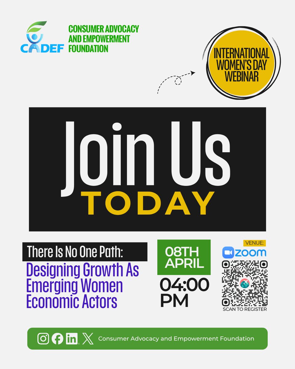 Consumer Advocacy & Empowerment Foundation (CADEF) tweet media