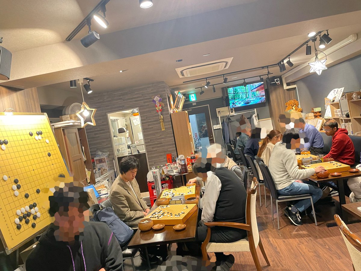 湯島囲碁喫茶｜オンライン囲碁サロン tweet media