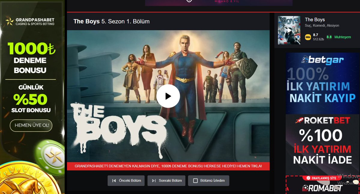 spideymsn's tweet image. Prime da sansür var diye izlediğimiz yere bak