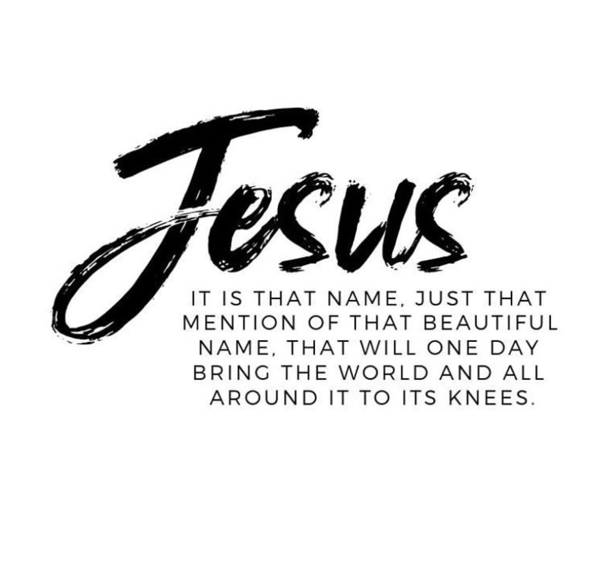 His Name is #Jesus 🙌❤️
#yeshua #Messiah #JesusChristIsKing #faith #jesusquote #christian