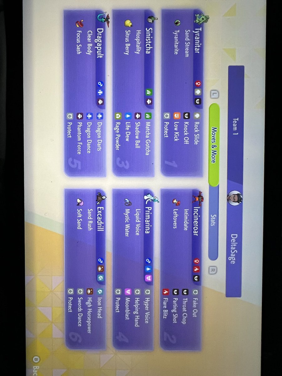 VgcVivid's tweet image. Built my showdown test team on Pokemon Champions

Team ID: LMFHL0A965