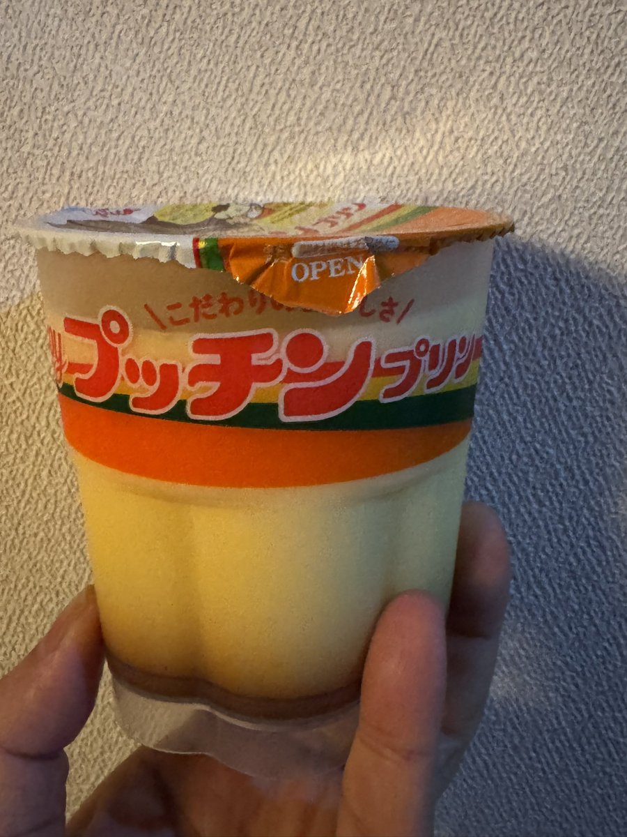 でっかいプッチンプリンがあったので買ってみた！🍮