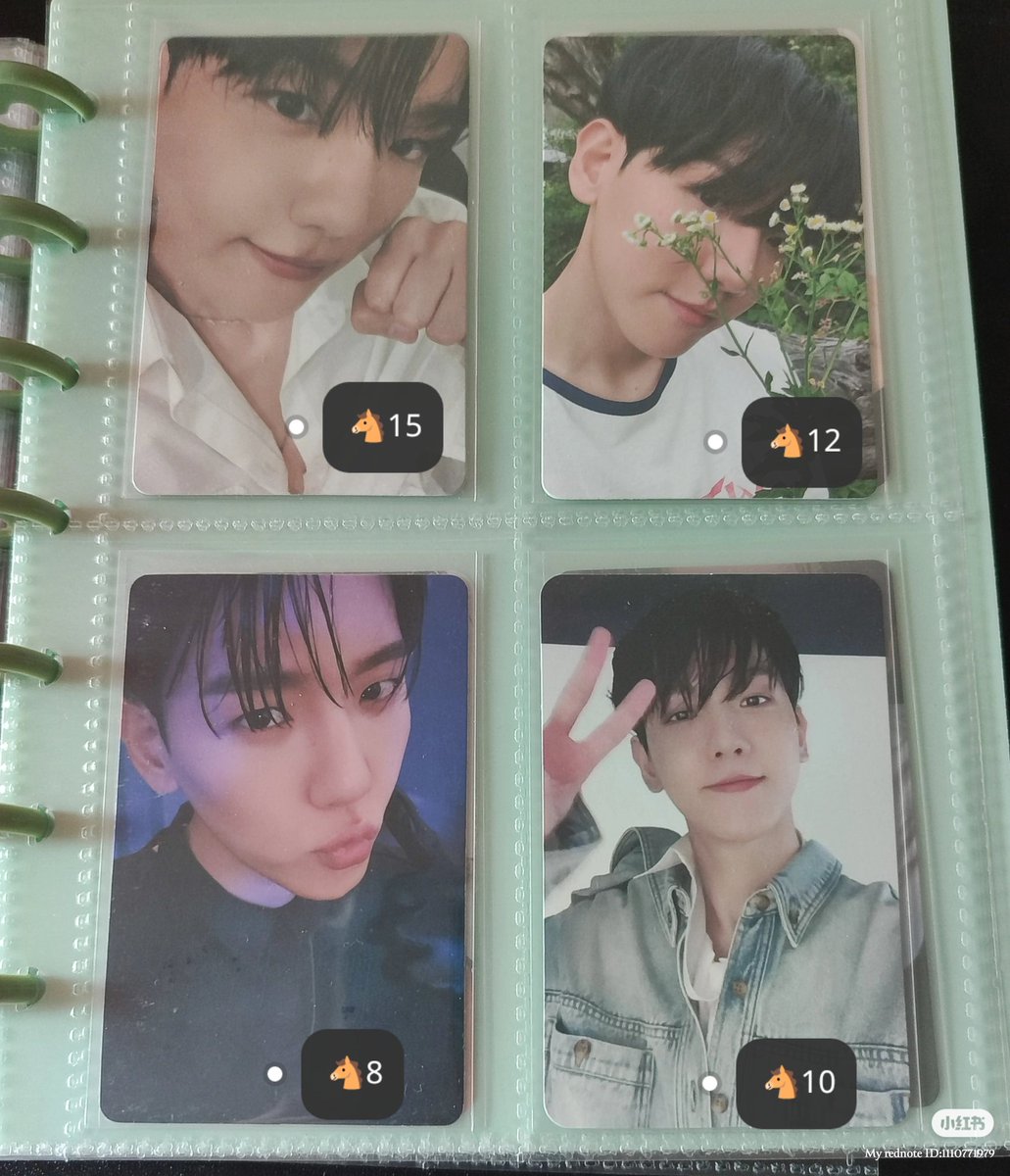 🇲🇾WTS EXO KAI &amp; BAEKHYUN PHOTOCARD