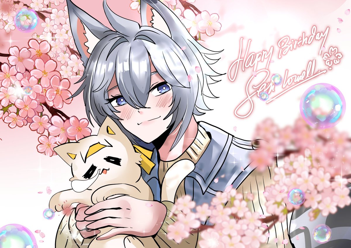 🥳🥳🥳🎊🌸🌸🌸😼!!. 
... 
. 
. 
.. 
... 
.. 
 
#セス・ローウェル生誕祭2026
#ゼンレスゾーンゼロ #zzzero #SethLowell