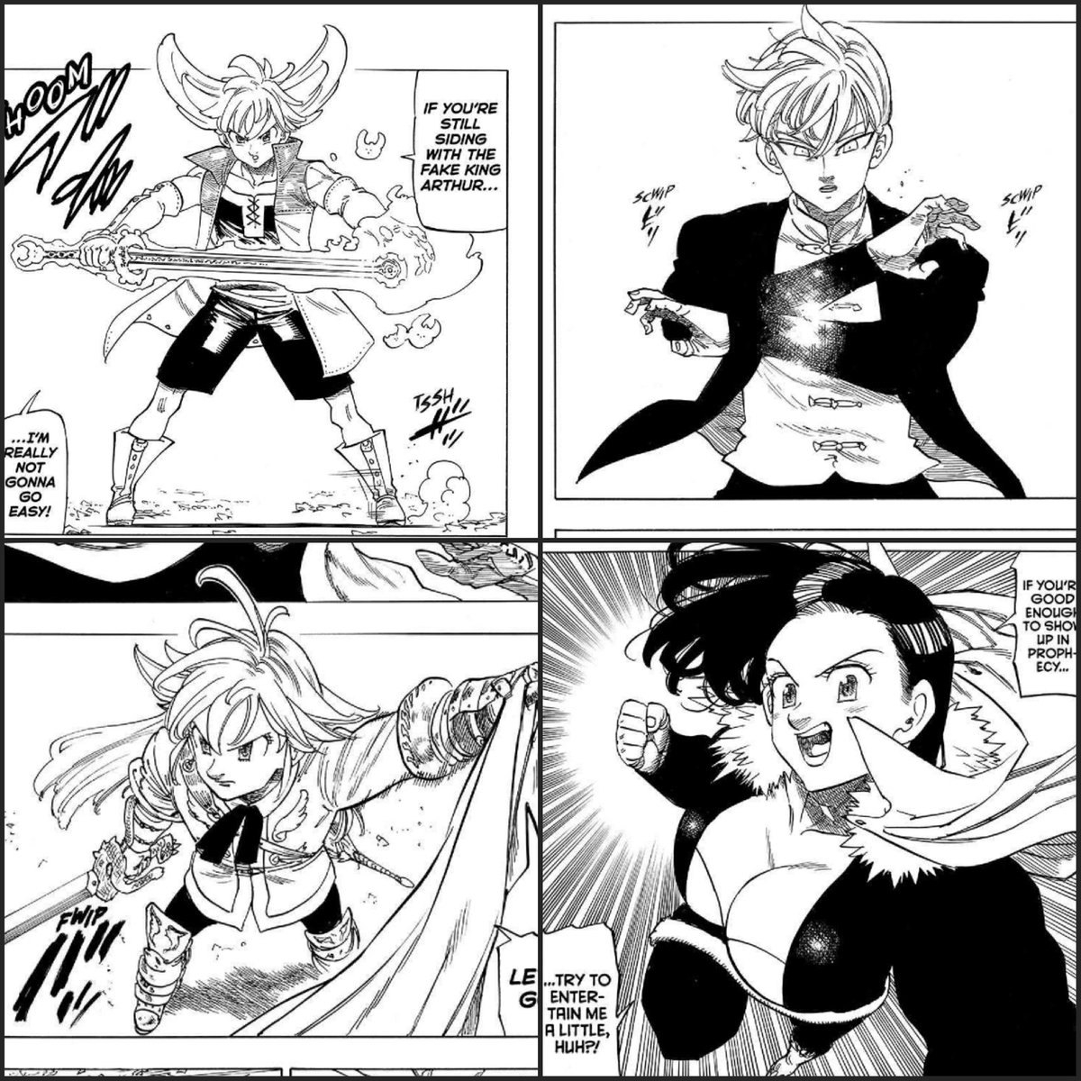 Four Knights Of The Apocalypse 
New Outifts ♥ 

#MokushirokunoYonkishi 
#NanatsuNoTaizai 
#FourKnightsoftheApocalypse 
#SevenDeadlySins #七つの大罪
#黙示録の四騎士