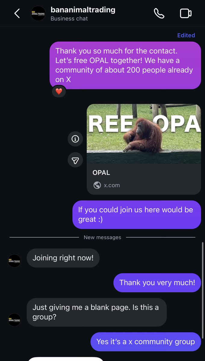 Guess who is joining us..
<a href="/BAT_S_A/">Ban Animal Trading</a> 

FREE $OPAL TOGETHER