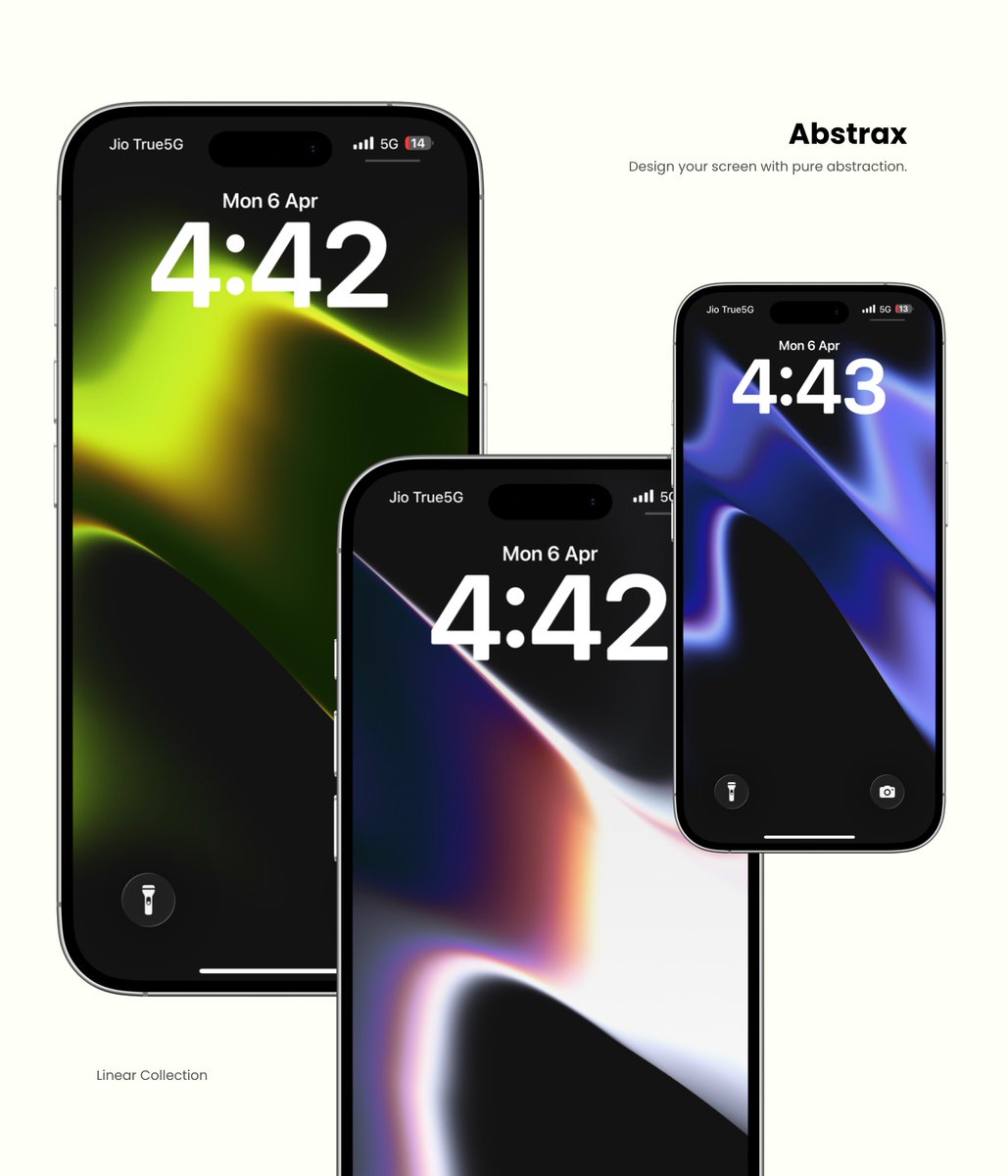 RajjAryaa's tweet image. Fresh drops 🔥

3 new Smooth Flow wallpapers added to the Linear Collection in Abstrax ⚡️

🎨 900+ abstract wallpapers
📂 15+ unique categories

Get it now:
bit.ly/Abstraxx
bit.ly/Abstrax_Kofi

#wallpapers #iossetup #customization #Android