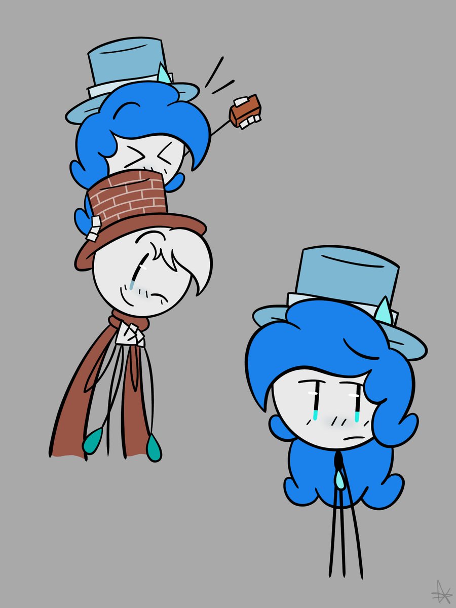 Crystal &amp; Mick (oc's)
#thehenrystickmincollection #thsc #thscoc #henrystickminoc