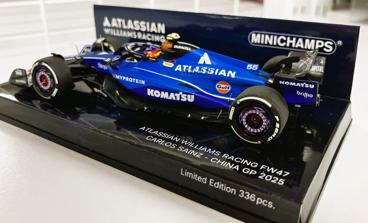 1/43 ウィリアムズ FW47 中国GP 2025 C.サインツ Jr #55 【公式通販】