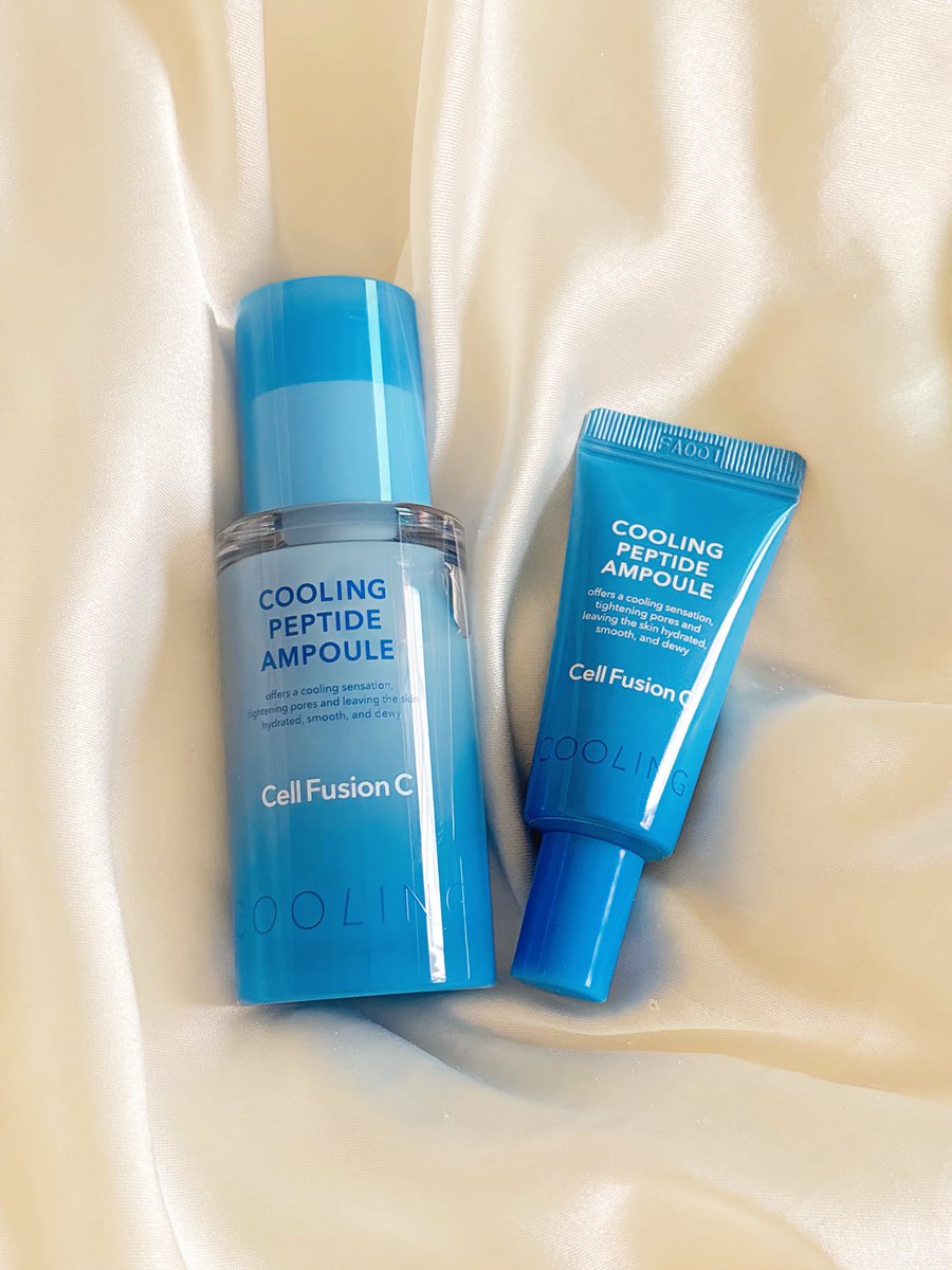 beautiemaker's tweet photo. #광고 #RT이벤트 
RT해주신 3분께 셀퓨전씨 쿨링 펩타이드 앰플 30ML(+10ML) 올리브영 기획을 드립니다 (・-・*)♪
(발표 4/16)

최근에 한번 계정에서 얼굴 열감이 너무 심해졌다는 이야기를 했었지요••가벼운 쿨링 기초의 필요성을 느끼던 차에 만나게 된 셀퓨전씨 포스트 알파 쿨링 펩타이드 앰플을 소개해봅니다 ▓▓ ‹:)