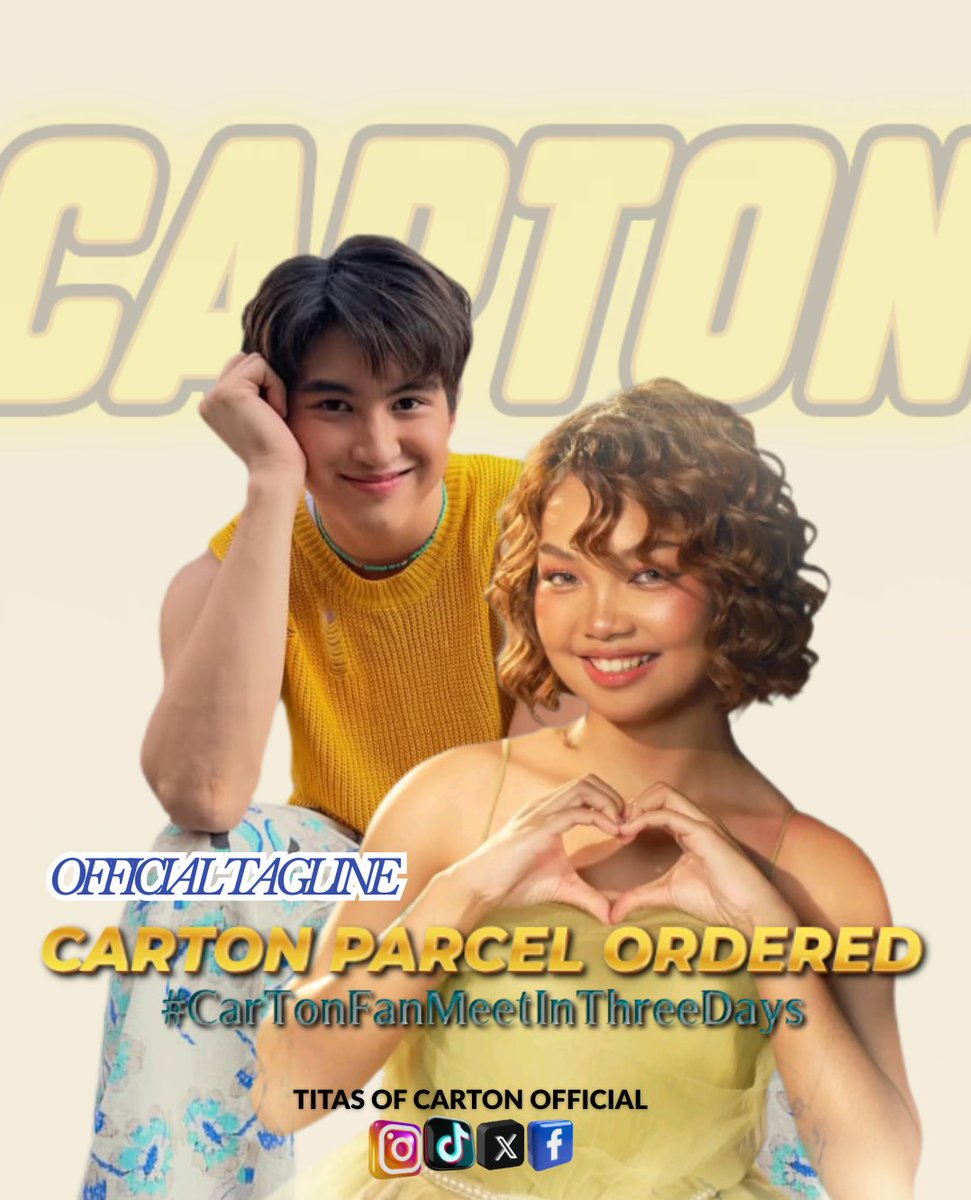 TITAS OF CARTON OFFICIAL tweet media