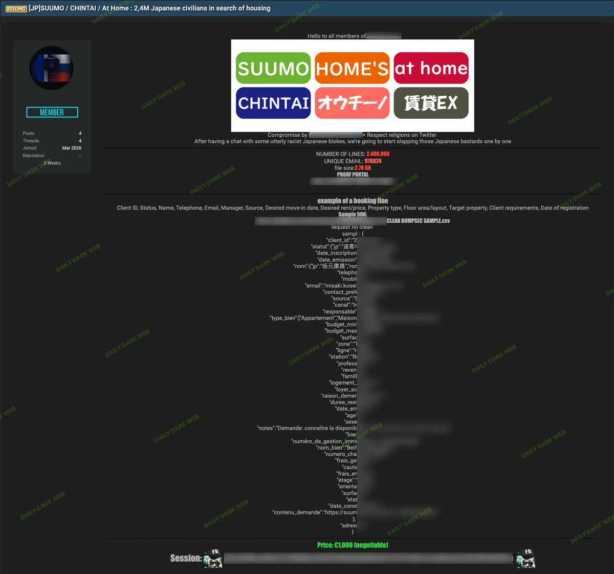 Dark Web Intelligence tweet media