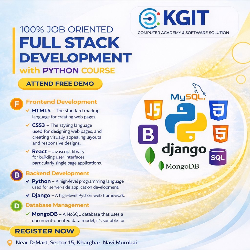 KGIT Computer Academy tweet media