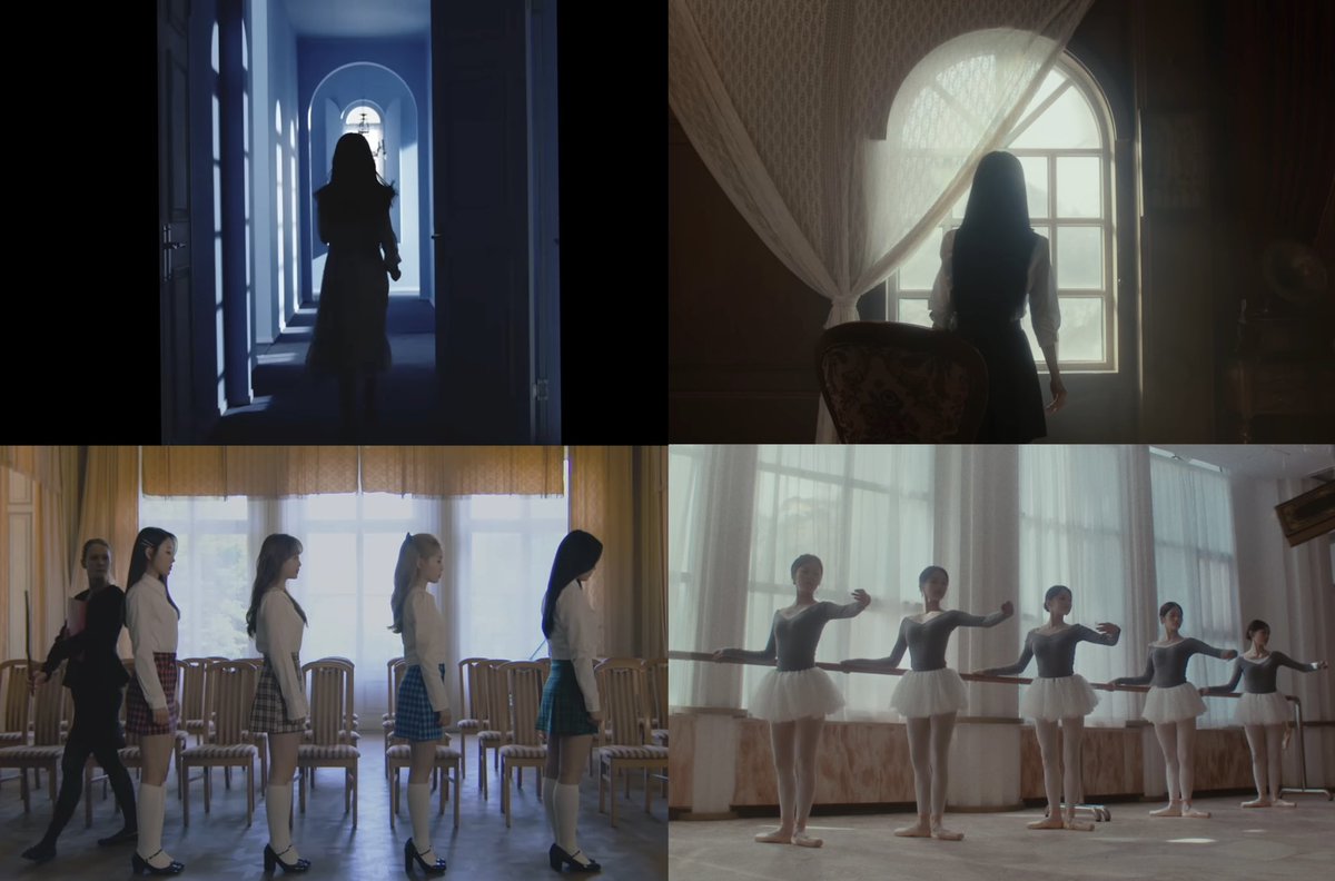 tinytyunloml's tweet photo. cinematic parallels between loona yyxy and rescene run away 

#RESCENE #RESCENE_Runaway https://t.co/c78gdAwNk5