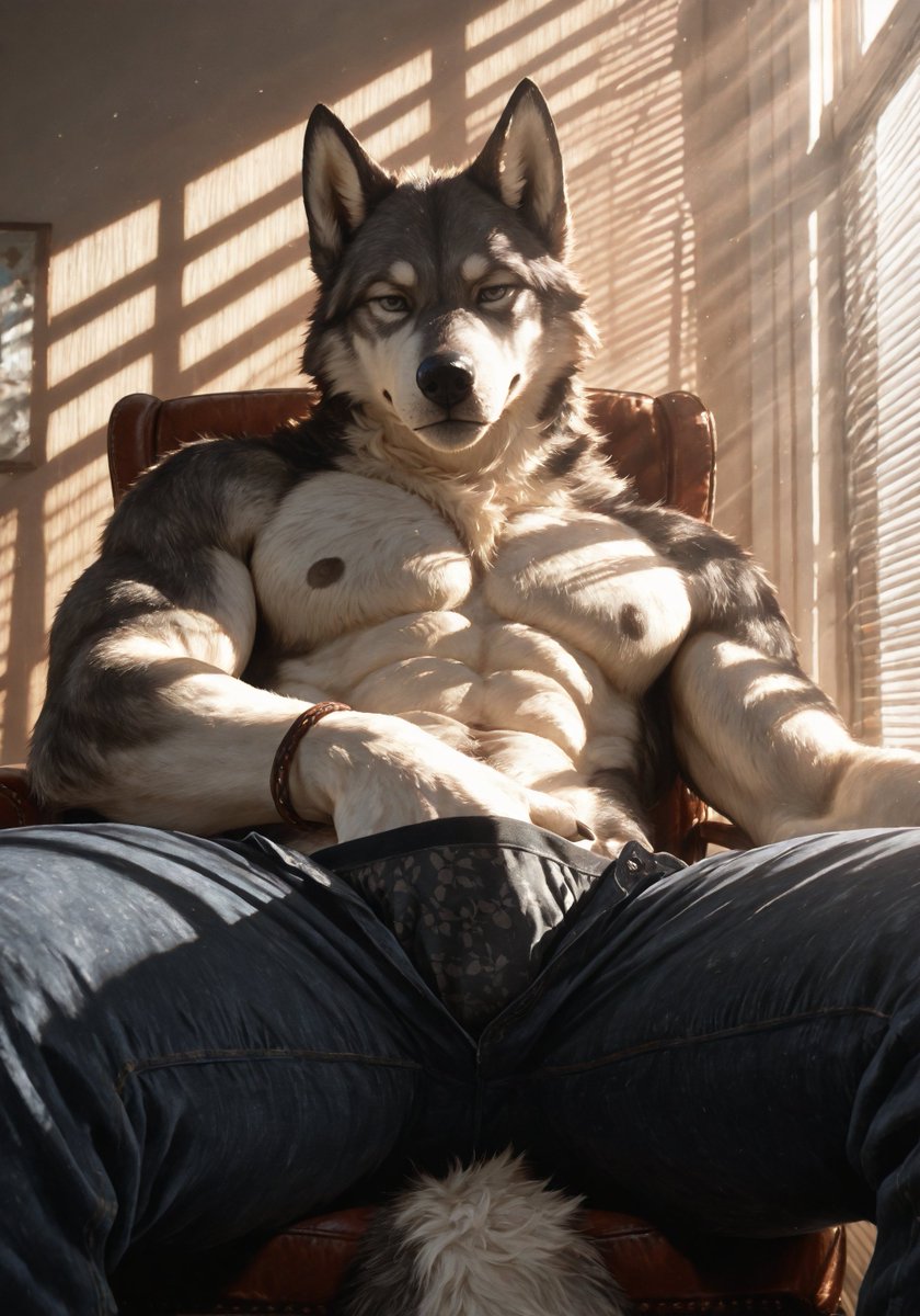graywlfai's tweet photo. #NSFW #wolf #AI #graywlf https://t.co/we8SuVXcSO
