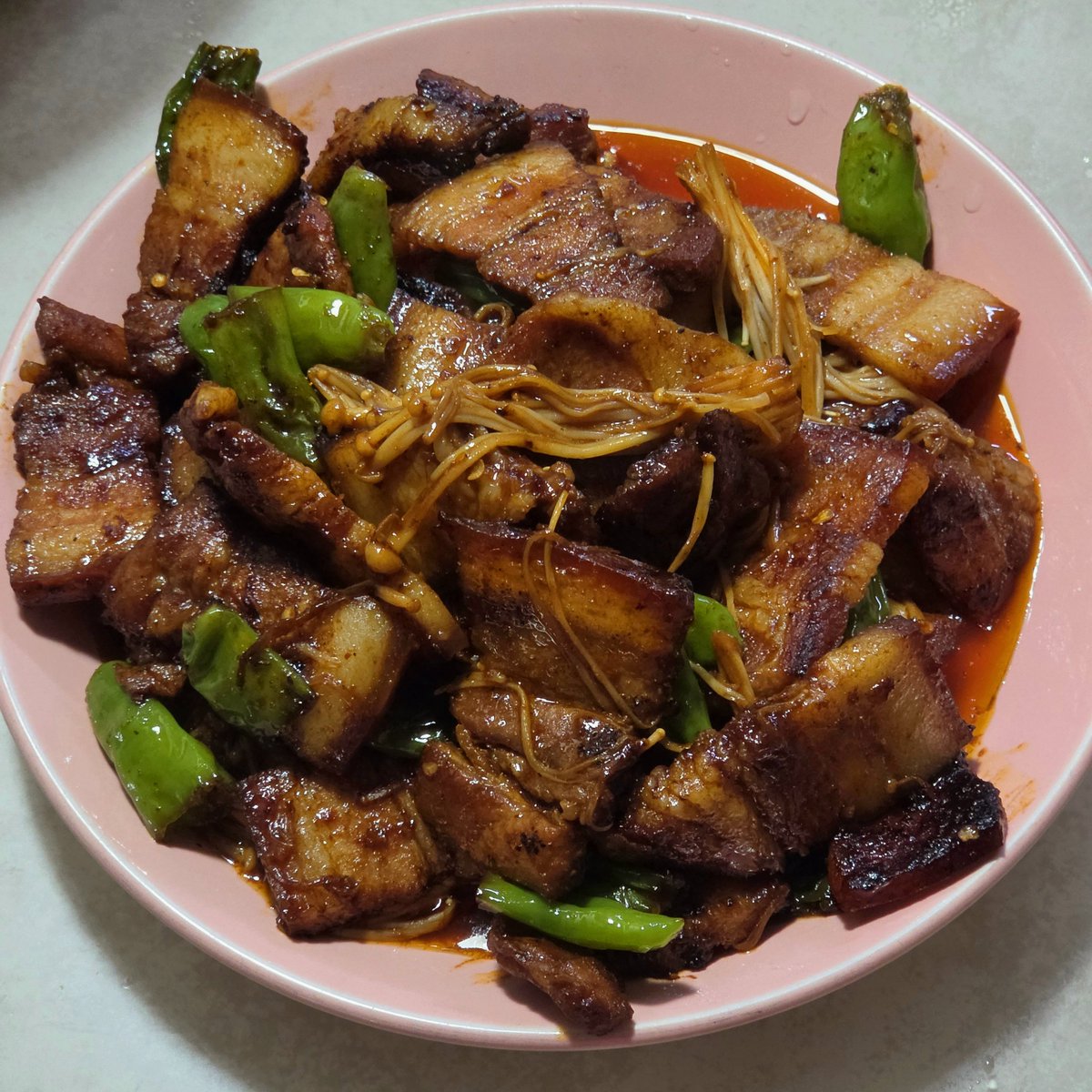 오늘저녁 아빠표 꽈리제육볶음 이거완전야르다