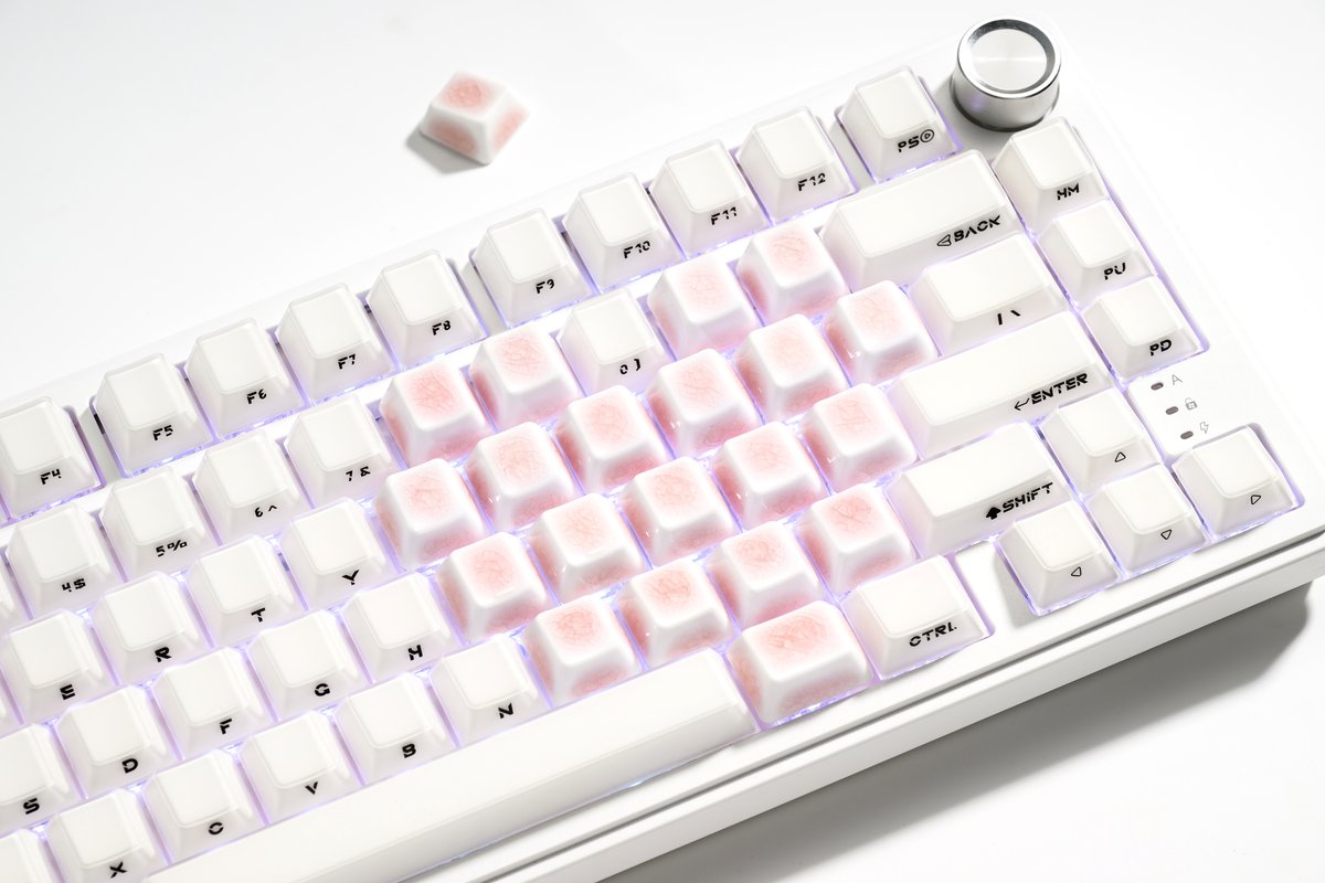 xvx_keyboard's tweet image. 🌸Just dropped: XVX Crazed Heart Ceramic 21-Key Keycap Set!
 Add a little heart to your keyboard and make your setup pop ✨

Check it out 👉 xvxchannel.com/collections/ke…

#XVXKeyboards #KeycapLove #DeskSetup