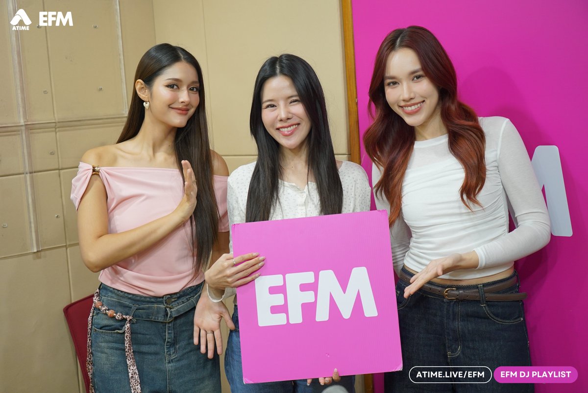 EFM_STATION's tweet photo. #EFM94 #EFMDJPLAYLIST #แม่บอกJMNK #JMNK #Gawdland #XOXOEntertainment https://t.co/KUbseLE3ZE