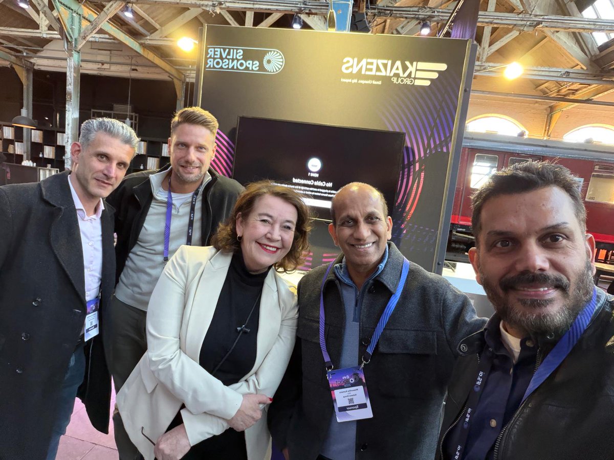 KaizensGroup's tweet photo. Proud to be a Silver Sponsor at #IFSConnect Benelux 2026! 🚀
📍 De Rijtuigenloods, 8 Apr
Excited to represent Kaizens Group, meet industry leaders &amp; explore how #IndustrialAI is reshaping asset intensive businesses smarter, faster, resilient. https://t.co/gl2OLlPnID