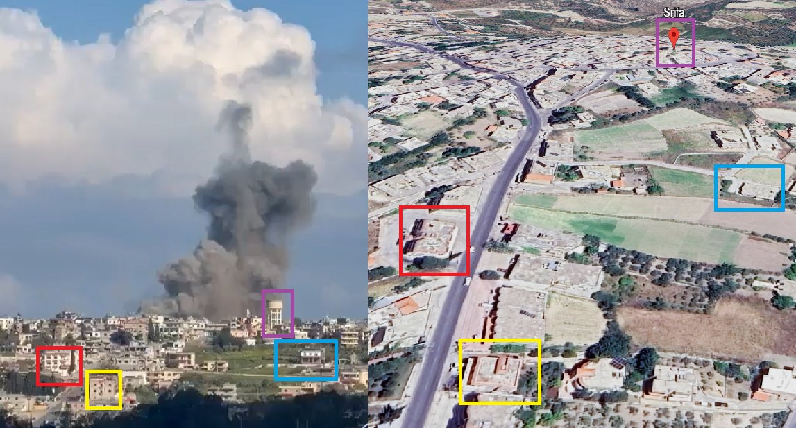 FreyaGibson123's tweet photo. Geolocation of smoke cloud in Srifa, Lebanon
Tower - 33°16'54.21"N 35°23'49.43"E
@GeoConfirmed https://t.co/22RSy6tAnV